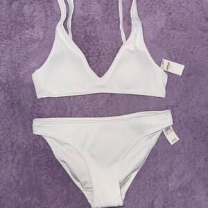 Aerie White Bikini Set